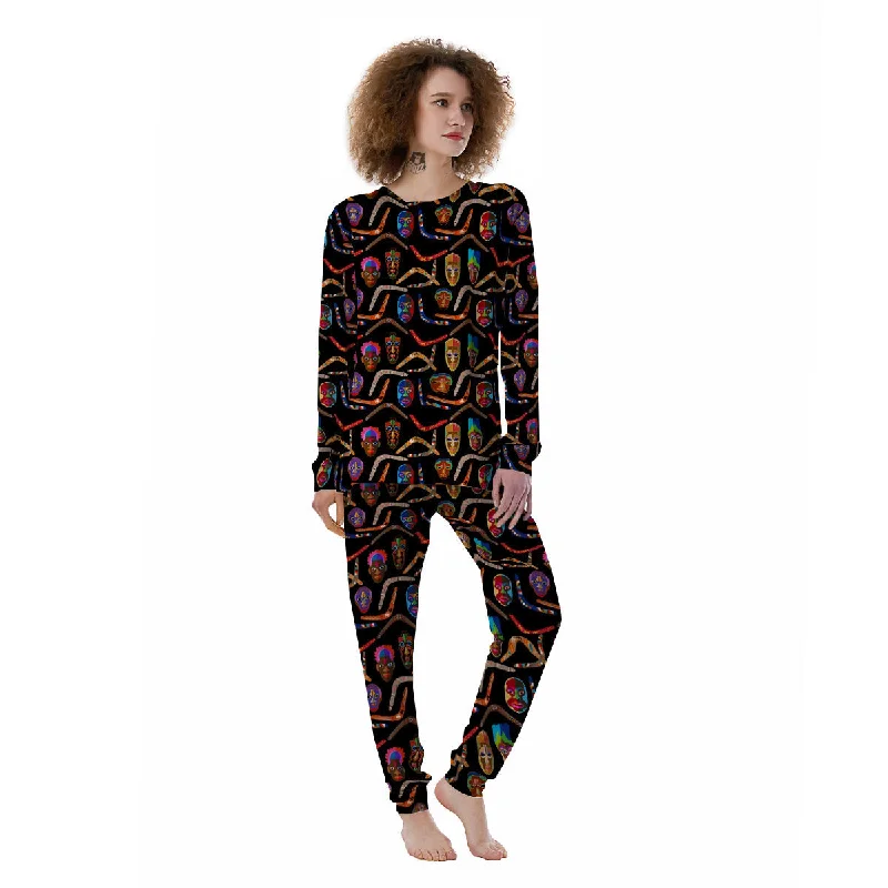 Tribal Boomerangs Print Pattern Women's Pajamas Target pajama sets