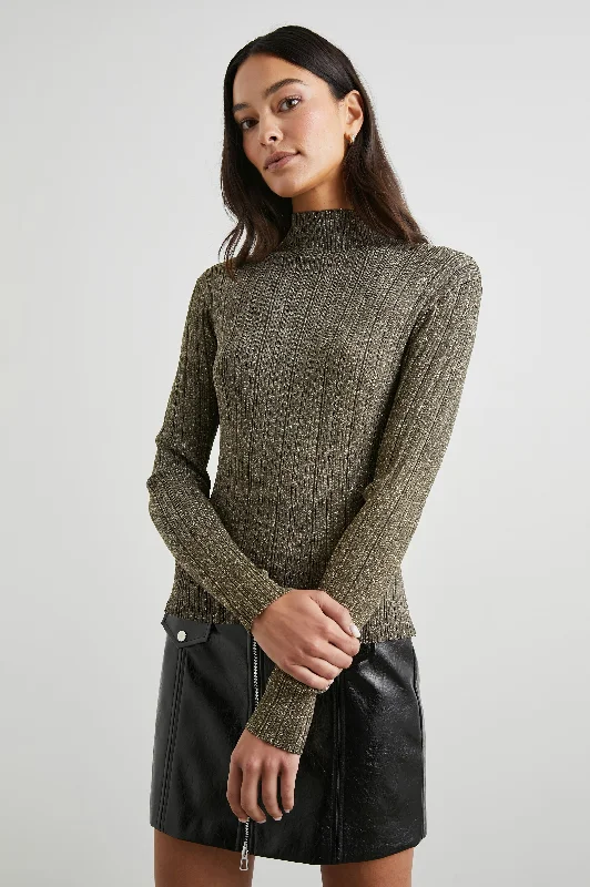 VIVIENNE SWEATER - GOLD LUREX Best everyday sweaters