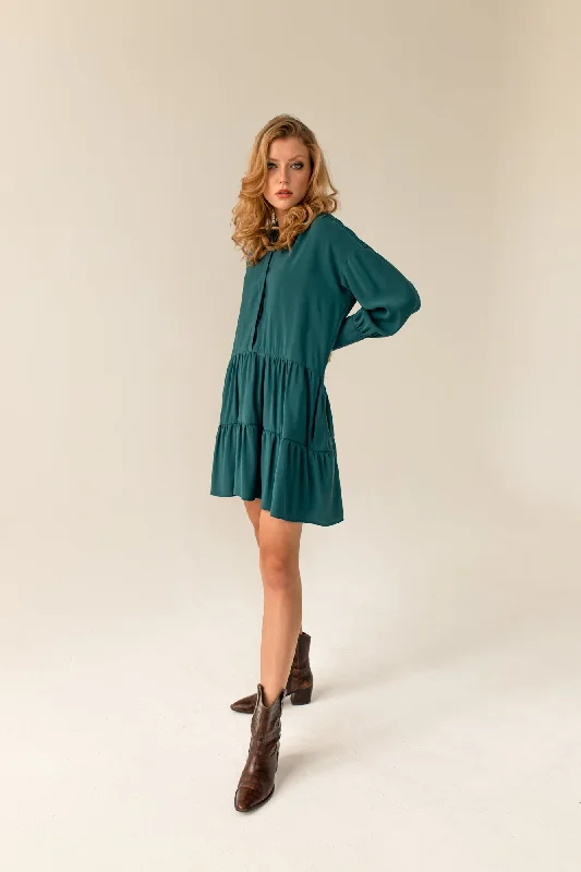 Anais Green Dress Best mini dresses for formal events