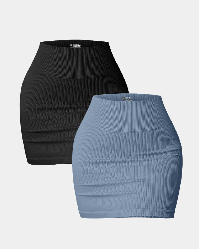 High Waist Mini Skirt Comfortable Mini Skirt