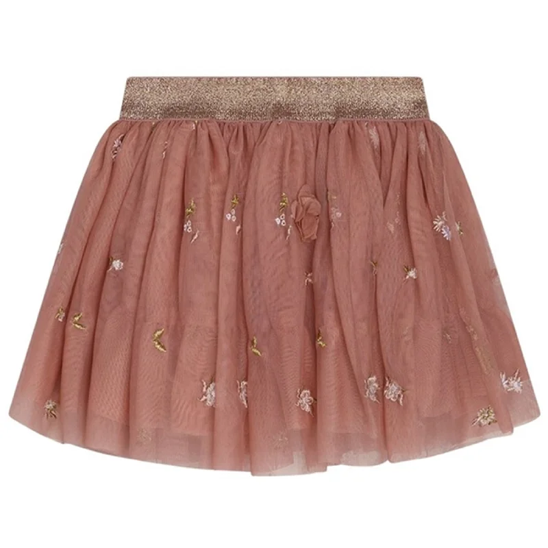 Hust & Claire Mini Ash Rose Ninna Skirt Soft Pleated Skirt