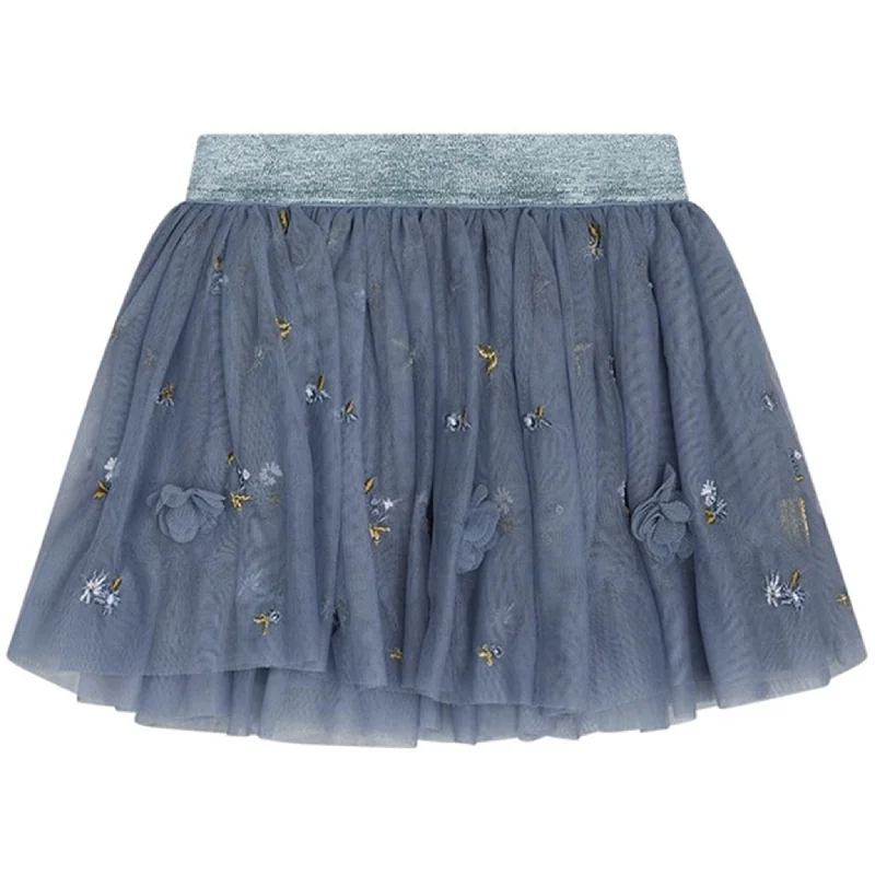 Hust & Claire Mini Blue Tint Ninna Skirt Vintage Denim Skirt