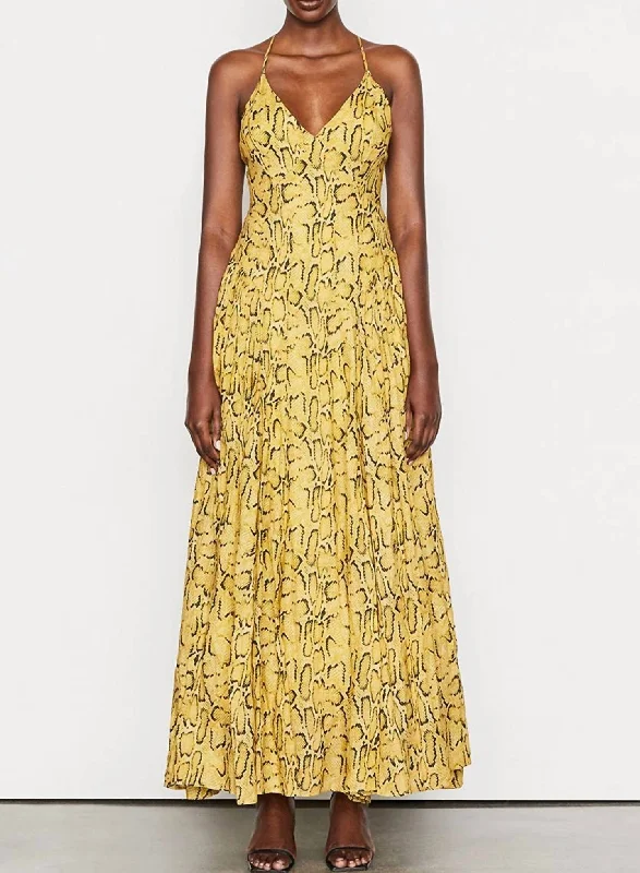 Malibu Maxi Dress in Python Print Best maxi dresses for casual wear