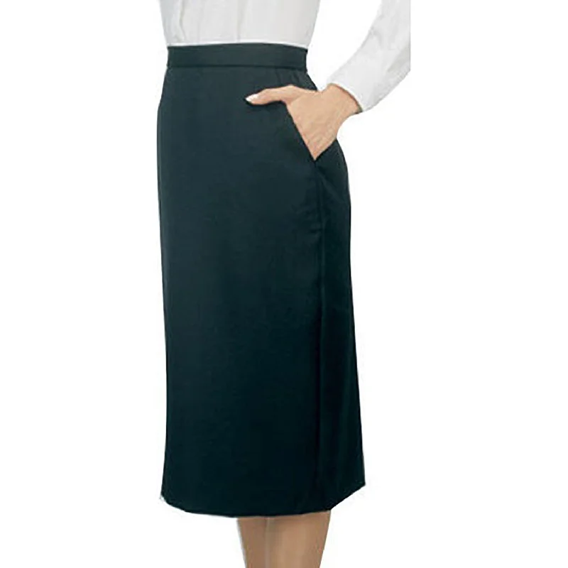 Mid Length Basic Skirt Metallic unclassified skirts