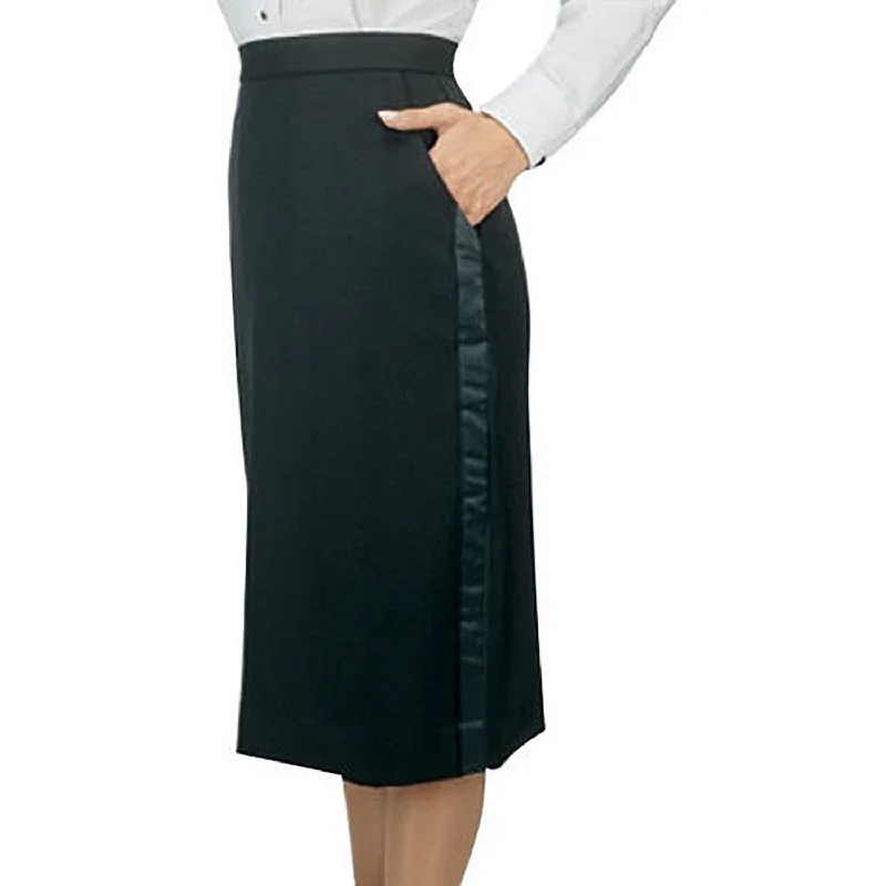 Mid Length Tuxedo Skirt Embroidered unclassified skirts