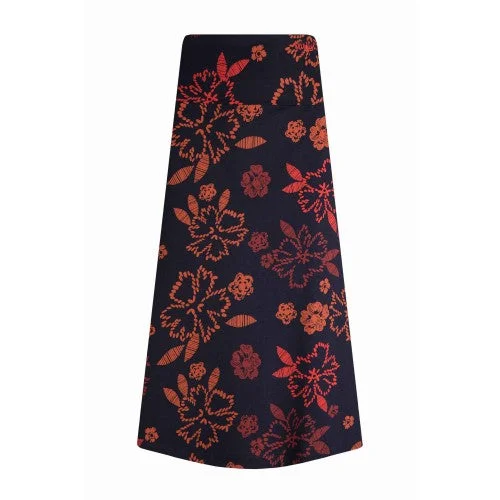 Weird Fish Womens/Ladies Floral Jersey Skirt Trendy unclassified skirts