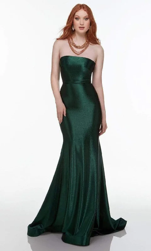 Alyce Paris - 61176 Strapless Satin Mermaid Dress Formal unclassified dresses