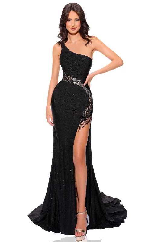 Amarra 88791 - Beaded Illusion Cutout Prom Dress Comfortable unclassified dresses