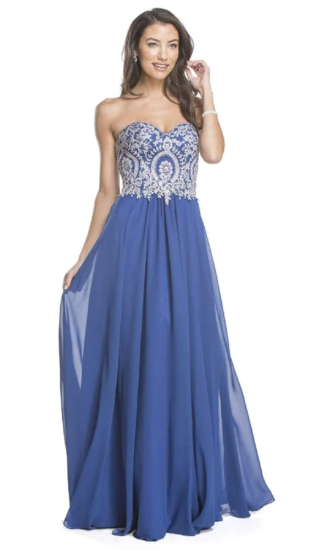 Aspeed Design - Ornate Strapless Sweetheart Prom Dress Everyday wear unclassified dresses