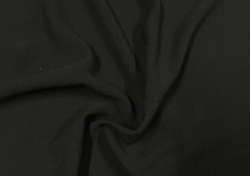 Black Plain Georgette Fabric Unique unclassified dresses