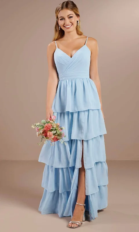 Christina Wu Celebration 22188 - Sleeveless A-line Prom Dress Neutral tone unclassified dresses