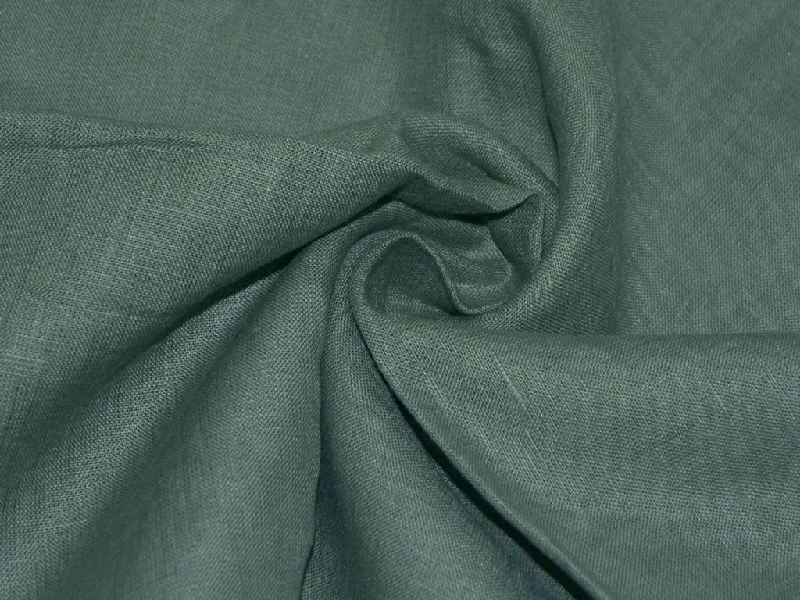 Emerald Green Pure Linen Fabric - 60 Lea Tiered unclassified dresses