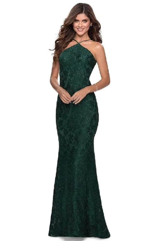 La Femme - Backless Sheath Prom Dress 28619SC Breathable unclassified dresses