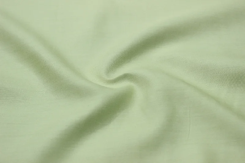 Light Green Plain Rayon Silk Fabric Fall unclassified dresses