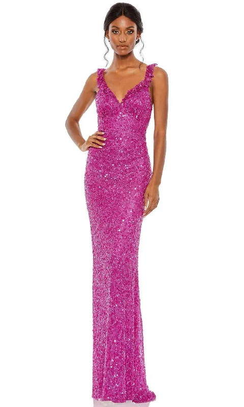 Mac Duggal 5674 - V-Neck Prom Dress Formal unclassified dresses