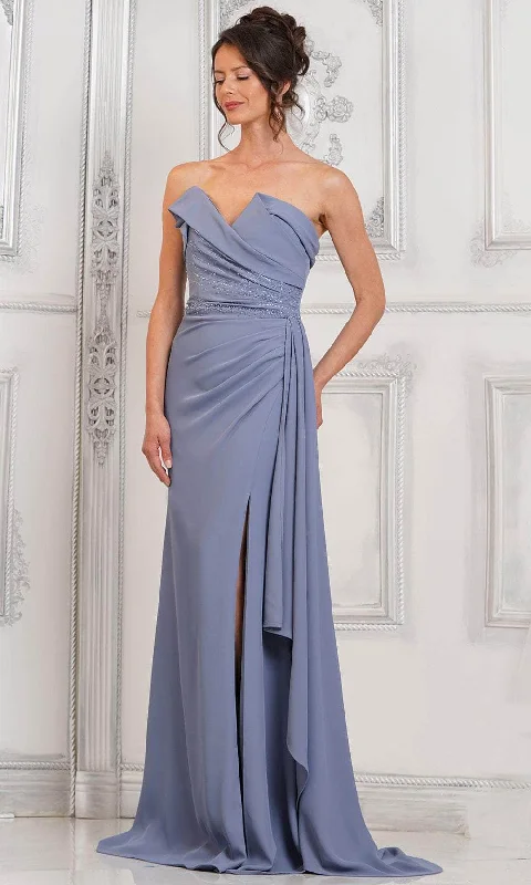 Marsoni by Colors MV1304 - V-Neck Ruched Bodice Prom Dress Popular unclassified dresses