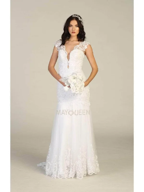 May Queen - Applique Trumpet Prom Dress RQ7785 Fashionable unclassified dresses