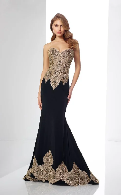 Mon Cheri Embellished Sweetheart Dress 217831 Elegant evening unclassified dresses