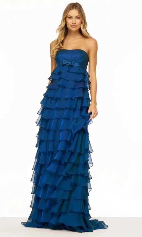 Sherri Hill 56226 - Strapless Bow Accented Dress High-end unclassified dresses