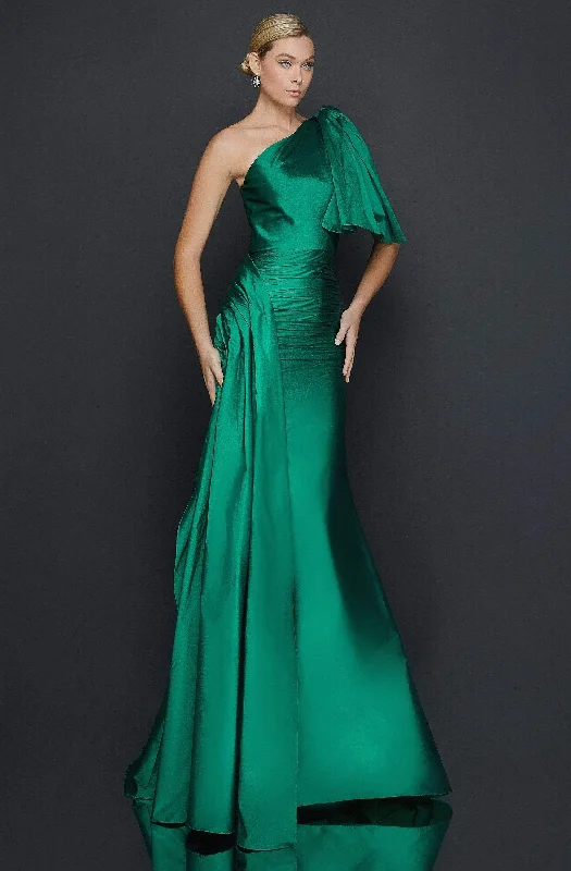 Terani Couture - 2011E2044 Asymmetric Mermaid Dress With Train Trendy new unclassified dresses