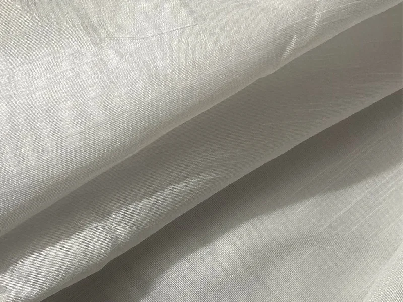 White Plain Bangalore Raw Silk Fabric Stretchy unclassified dresses