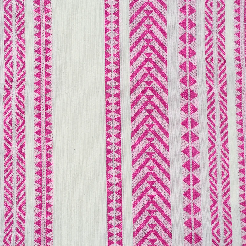 White With Pink Stripes Jacquard Unique unclassified dresses