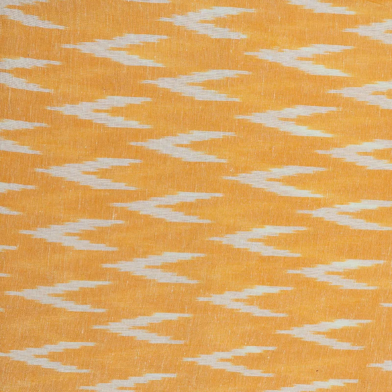 Yellow & White Ikat Fabric Formal unclassified dresses