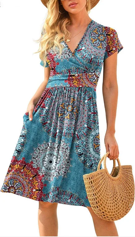 Ruffle Floral Dress Birthday floral dresses