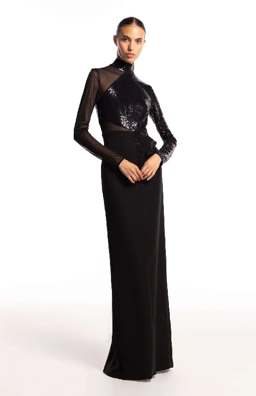 Daria | Sleek Sophistication: Long Evening Gown Maxi Skirt Glam