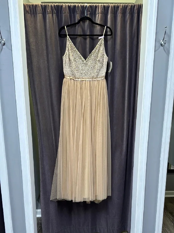 Bhldn Beaded Top Tulle Evening Dress - size 8 Tulle Dress Style